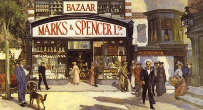 Der Krieg von 1914-18 beendete die Penny-Artikel und brachte höherpreisige Waren? von English School
